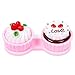 Hot Lovely 3D Cartoon Cake Cream Contact Lens Box Holder Container Case Holder
