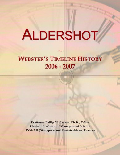 Aldershot: Webster's Timeline History, 2006 - 2007