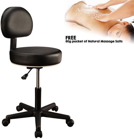 MT Massage Backrest Stool - Black