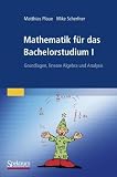 Mathematik f&uuml;r das Bachelorstudium I: Grundlagen, lineare Algebra und Analysis - Matthias Plaue, Mike Scherfner