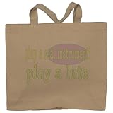 play a real instrument! Play a lute Totebag (Cotton Tote / Bag)