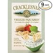 Natural Nectar Cracklesnax Veggie Squares, 4-Ounce Bags (Pack of 9)