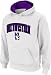 Northwestern Wildcats Arched Tackle Twill Hooded Sweatshirt