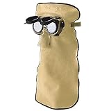 Eigenschaften   / 45 cm Ledermaske, Top-Qualität, mit AMIGO- Brille ,ohne Gläser.