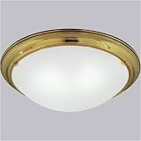 Progress Lighting Eclipse Polished Brass Four-Light Flush Mount