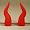 Red horns