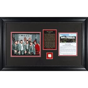 MASH - Cast - Framed 8x10 Photograph with Piece of Hollywood Sign