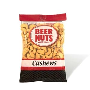 Beer Nuts Cashews, 288-Count
