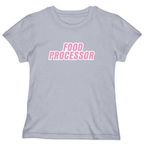 T-Shirt Woman Silver Gray 
