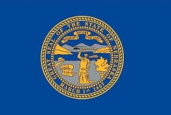 Valley Forge Nylon Nebraska State Flag, measures 3-Foot x 5-Foot