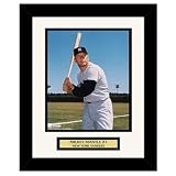 Mickey Mantle Image with Name Plate
