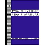 1934 CHEVROLET CAR TRUCK Shop Service Repair Manual by Chevrolet