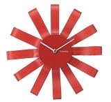 INTERFORM RIBBON ウォールクロック CL2156RD