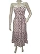 Indiatrendzs Womans Evening Dress ,Boho Pink Long Maxi Dress, Strap Dress