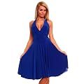 Traumhaftes Neckholder Cocktailkleid in mehreren Farben (HS-5025)
