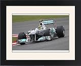 Framed Prints of F1 British Grand Prix, Silverstone 2011 Nico Rosberg Mercedes GP Petronas from Car Photo Library