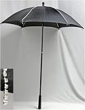 Crystal Accented Nylon Parasol in Asst. Colors