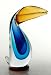 SX363 Amazing!! NEW! 100% Handblown Art Glass Blue Pelican