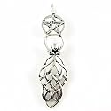 Celtic Goddess & Pentagram Pendant