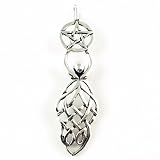 Celtic Goddess & Pentagram Pendant