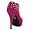 W85 New Womens Fuchsia Studded Platform Ankle Boots 5