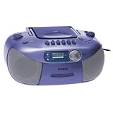Buy Casio CD312SBBE CD-Cassette Boombox With AM FM Radio (Blue) 