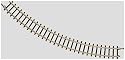 Marklin 5  -3/4", 45 - Degree Z-Guage Curved Track. 10 pack