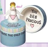 Baby's Guardian Angel Trinket Box