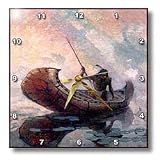 Indian - Ojibway Indian - Wall Clocks