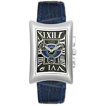 Elini Men's Nazar  Blue Leather Chronograph Watch #BK771EYEBL