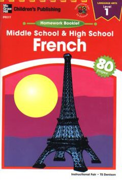 Childrens Toyshop  Toys : HOMEWORK BOOKLET FRENCH LEVEL 1