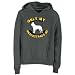 Sweatshirt Woman Dark Silver  Only My Belgian Malinois Understands Me  Dog