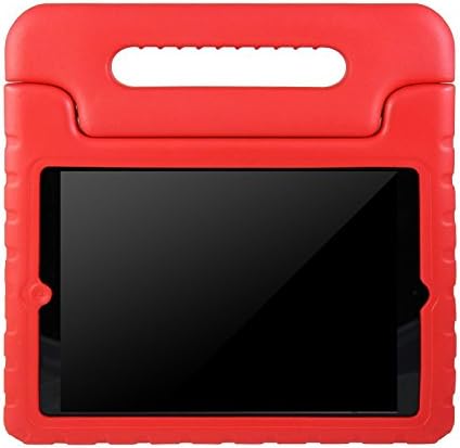 iPad cases, ANZOL lightweight shockproof cover case with handle stand for kids for Apple iPad 2 iPad 3 iPad 4(Red)