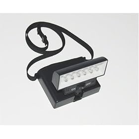Beam N Read LED 6 Hands Free Light with 6 Bright LEDs; 4x5 Clip On Magnifier for Detail... by ASF Lightware Solutions