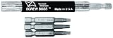 Vermont American 16078 4-Piece Deckster Square Recess Screwdriver Bit Set