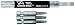 Vermont American 16078 4-Piece Deckster Square Recess Screwdriver Bit Set