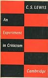 An Experiment in Criticism