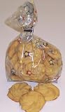 Gourmet Food : Scott's Cakes 1 lb. Brown Sugar Shortbread Cookies in a Smiley Face Bag