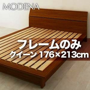 モダンデザインフロアベッド【MODENA】モデナ【フレームのみ】クイーンサイズ　ts-040103154