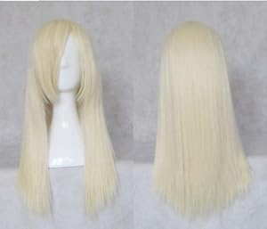 Topbill Anime Beige Cosplay Wigs 60cm