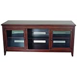 Techcraft TCL6228 62-Inch Wide Hi-Boy Credenza (Walnut)