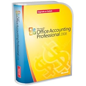 Click here to buy Microsoft Office Accounting Professional 2008 Upgrade [OLD VERSION] by Microsoft.