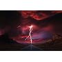 Lightning (Endless Highway) Art Poster Print - 24" X 36"