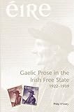 Gaelic prose in the Irish Free State, 1922-1939