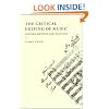 The Critical Editing of Music: History, Method, and Practice