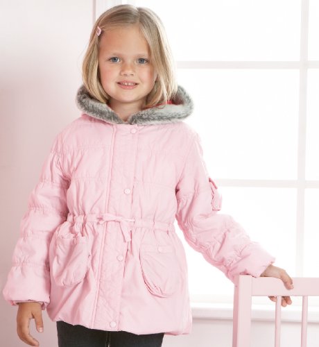 Faux Fur Hooded Coat