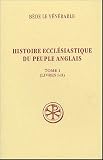 Histoire Ecclésiastique du peuple Anglais : Tome 1 (Livre 1-2) ; Historia ecclesiastica gentis Anglorum
