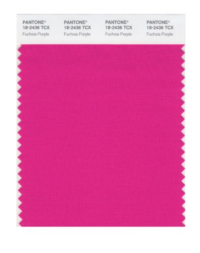PANTONE SMART 18-2436X Color Swatch Card, Fuchsia Purple