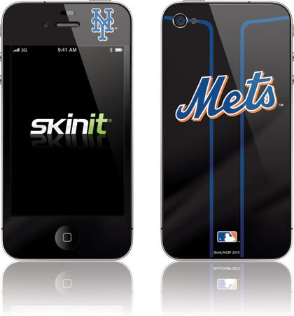 Skinit New York Mets Alternate/Away Jersey Vinyl Skin for Apple iPhone 4 / 4S