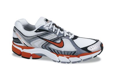 NIKE Air Structure Triax 10 + Running Shoe - Mens - Wht/Org - Size 7